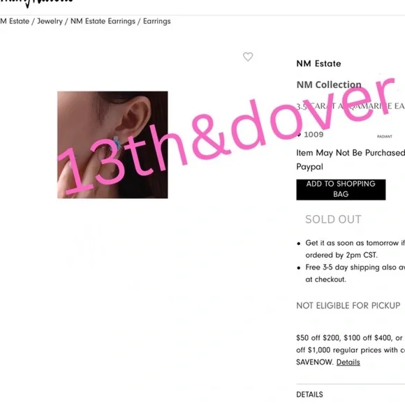 4ct Cushion Cut Earrings - Picture 12 of 12